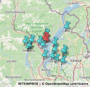 Mappa Corso Zanitello, 28922 Verbania VB, Italia (9.9105)