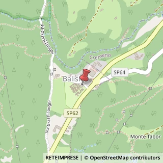 Mappa Via Prato Caminaccio, 1, 23811 Ballabio, Lecco (Lombardia)