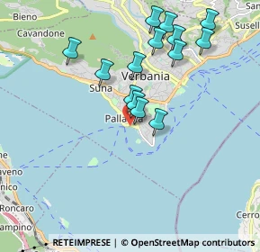 Mappa Piazza Giuseppe Garibaldi, 28922 Pallanza VB, Italia (1.81429)