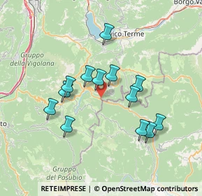 Mappa Via Busatti, 36040 Lavarone TN, Italia (6.23308)