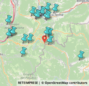 Mappa Via Busatti, 36040 Lavarone TN, Italia (8.7655)