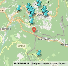 Mappa Via Busatti, 36040 Lavarone TN, Italia (2.2925)