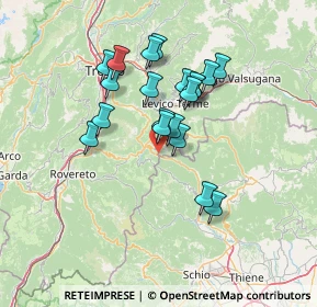 Mappa Via Busatti, 36040 Lavarone TN, Italia (11.4965)