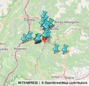 Mappa Via Busatti, 36040 Lavarone TN, Italia (8.771)