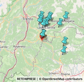 Mappa Via Busatti, 36040 Lavarone TN, Italia (11.744)
