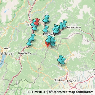 Mappa Via Busatti, 38046 Lavarone TN, Italia (11.4965)