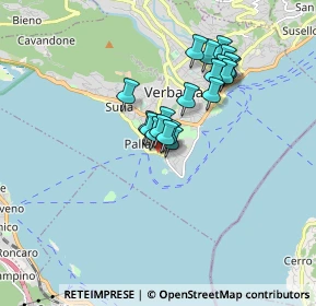 Mappa Vicolo Nobili, 28921 Verbania VB, Italia (1.2705)