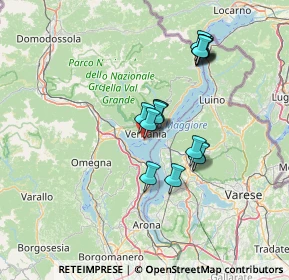 Mappa Vicolo Nobili, 28921 Verbania VB, Italia (11.5925)