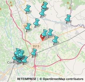 Mappa Via A. Diaz, 31020 San Fior TV, Italia (4.5715)