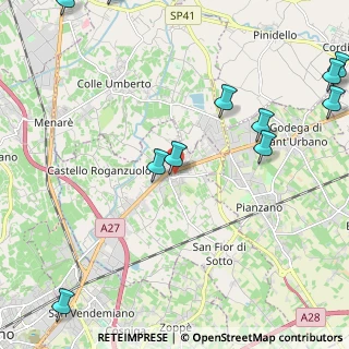 Mappa Via A. Diaz, 31020 San Fior TV, Italia (3.00091)