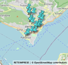 Mappa Strada Statale 34 del Lago Maggiore, 28922 Pallanza VB, Italia (1.26263)