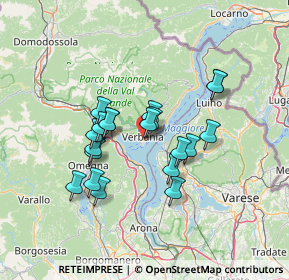 Mappa SS 34 del Lago Maggiore, 28922 Pallanza VB, Italia (11.242)