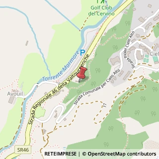 Mappa Frazione Breuil Cervinia, 11021 Valtournenche, Aosta (Valle d'Aosta)
