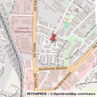 Mappa Via Paolo Signorini,  2, 34170 Gorizia, Gorizia (Friuli-Venezia Giulia)