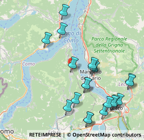 Mappa Via Provinciale, 22030 Bellagio CO, Italia (8.943)