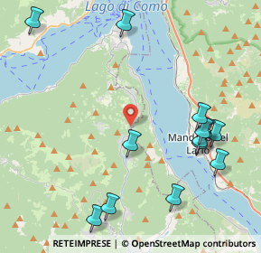 Mappa Via Provinciale, 22030 Bellagio CO, Italia (4.98385)