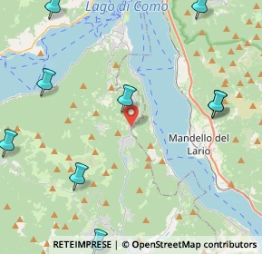 Mappa Via Provinciale, 22030 Bellagio CO, Italia (6.38909)