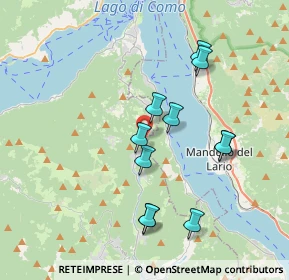 Mappa Via Provinciale, 22030 Bellagio CO, Italia (3.46818)