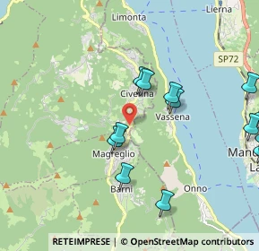 Mappa Via Provinciale, 22030 Bellagio CO, Italia (2.9445)
