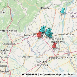 Mappa P.za Valle, 33170 Pordenone PN, Italia (8.71182)