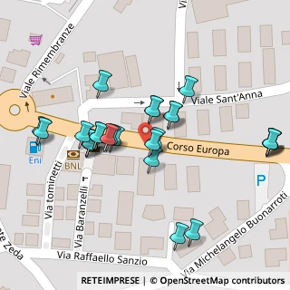 Mappa Corso Europa, 28922 Pallanza VB, Italia (0.05385)