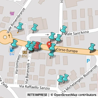 Mappa Corso Europa, 28922 Pallanza VB, Italia (0.05731)