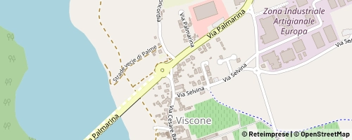 Mappa Chiopris-Viscone