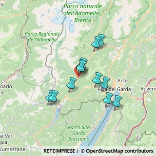 Mappa Via Statale del Caffaro, 38085 Prezzo TN, Italia (11.24)