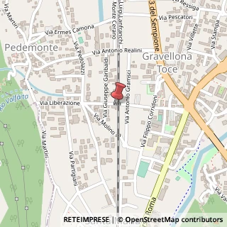 Mappa Via Liberazione, 26, 28883 Gravellona Toce, Verbano-Cusio-Ossola (Piemonte)