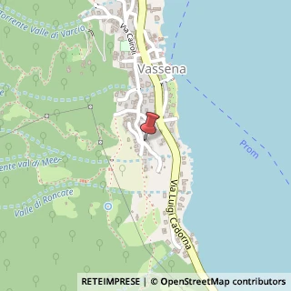 Mappa Via Paolo Carcano, 35, 23865 Oliveto Lario, Lecco (Lombardia)