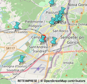 Mappa Via Monte Nero, 34170 Gorizia GO, Italia (2.26727)