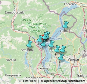 Mappa Viale Giuseppe Azari, 28921 Verbania VB, Italia (8.55909)