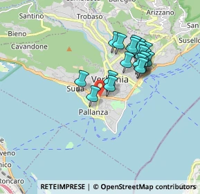 Mappa Viale Giuseppe Azari, 28921 Verbania VB, Italia (1.513)