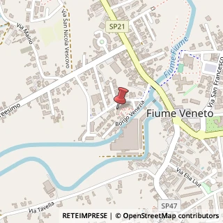 Mappa Via Borgo Venezia, 57, 33080 Fiume Veneto, Pordenone (Friuli-Venezia Giulia)