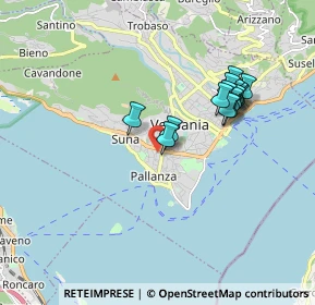 Mappa Via Arturo Toscanini, 28922 Verbania VB, Italia (1.6275)