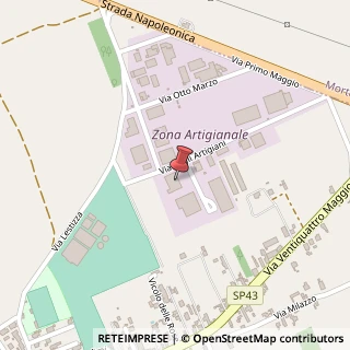 Mappa Via Degli Artigiani, 1, 33030 Talmassons, Udine (Friuli-Venezia Giulia)