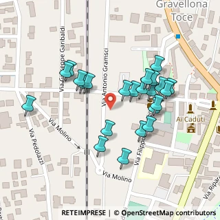 Mappa Via Liberazione, 28883 Gravellona Toce VB, Italia (0.1)