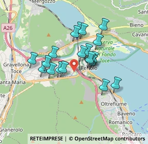 Mappa Via Quaranta, 28831 Baveno VB, Italia (1.3815)