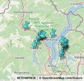 Mappa Via G. Quaranta, 28831 Verbania VB, Italia (10.966)