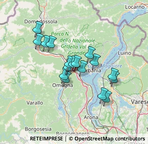 Mappa Via Quaranta, 28831 Baveno VB, Italia (10.46588)