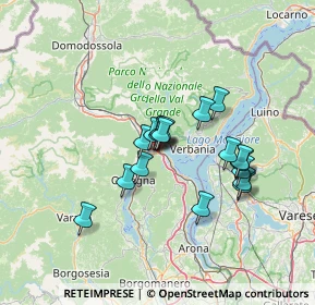 Mappa Via G. Quaranta, 28831 Verbania VB, Italia (10.34)