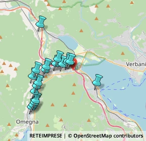 Mappa Via Quaranta, 28831 Baveno VB, Italia (3.5925)