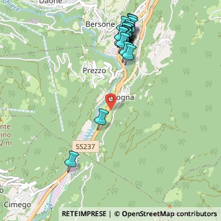 Mappa Frazione Cologna, 38085 Prezzo TN, Italia (1.225)