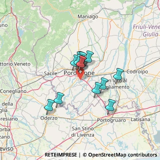 Mappa Villa Cattaneo, 33170 Pordenone PN, Italia (9.25357)