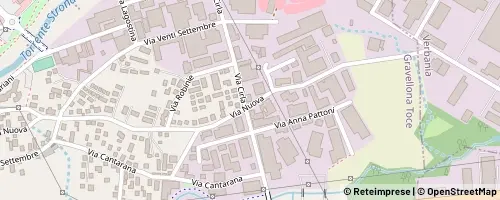 Mappa Gravellona Toce
