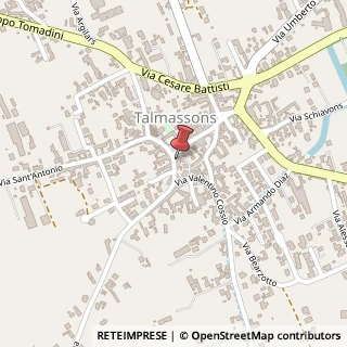 Mappa Piazza Vittorio veneto, 7, 33030 Talmassons, Udine (Friuli-Venezia Giulia)