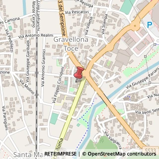 Mappa Piazza Resistenza, 5, 28883 Gravellona Toce, Verbano-Cusio-Ossola (Piemonte)