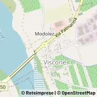 Karte Chiopris-Viscone
