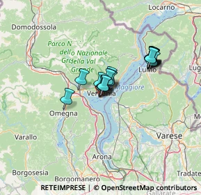 Mappa Vicolo del Campanile, 28921 Verbania VB, Italia (9.193)