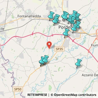 Mappa Strada Provinciale di Prata, 33080 Porcia PN, Italia (4.91765)